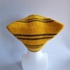 Gehaakte muts 'Harry Potter Hufflepuff house'