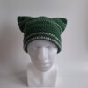 Gehaakte muts 'Harry Potter Slytherin house'