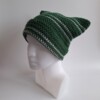 Gehaakte muts 'Harry Potter Slytherin house'