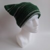 Gehaakte muts 'Harry Potter Slytherin house'