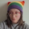 Gehaakte muts 'Pride rainbow flag'