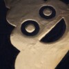 Golden Turd emoticon verguld 23ct goud in lijst