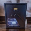 Gouden klaver 23ct goud verguld kunstwerk in lijst