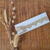 Haarbandje goud doorlopend met hartjes of bloemen