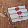 Haarbandje met glitter aardbeien
