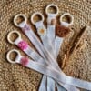 Haarspeldjes organizer beige 60cm