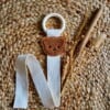 Haarspeldjes organizer beige 60cm