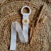 Haarspeldjes organizer beige 60cm