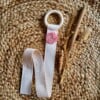 Haarspeldjes organizer beige 60cm