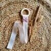 Haarspeldjes organizer beige 60cm