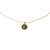 Halssnoer - gepersonaliseerde hanger - verguld zilver