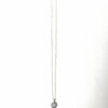 Halssnoer - gepersonaliseerde hanger - zilver