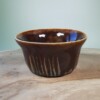 Handgedraaide steengoed keramiek pot met diverse kleuren