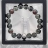 Handgemaakte herenarmband Afrikaans bloedsteen met doodskop
