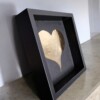Hart van goud 23ct verguld kunstwerk in lijst