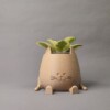 Katten Pot Cat Planter Sitting Happy Pot Plantenpot Zittende Smilende 3D geprinte Maat L