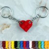 LEGO Hart Sleutelhanger – Handgemaakt Valentijnscadeau voor Koppels, Vriend, Vriendin – Liefdeshart Sleutelhanger