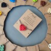 LEGO Hart Sleutelhanger – Handgemaakt Valentijnscadeau voor Koppels, Vriend, Vriendin – Liefdeshart Sleutelhanger