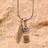 Laguna Beach Pendant Shortboard Ketting Zilver - Laguna Treasures
