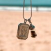 Laguna Beach Pendant Surfgirl Ketting Zilver - Laguna Treasures