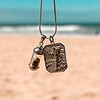 Laguna Beach Pendant Surfgirl Ketting Zilver