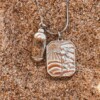 Laguna Beach Pendant Surfgirl Ketting Zilver - Laguna Treasures