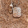 Laguna Beach Pendant Surfgirl Ketting Zilver