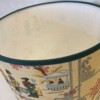 Lampenkap met Japanse afbeelding groen creme