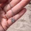 Oceaan Mini Plam Coin Ketting - Laguna Treasures