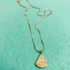 Oceaan Ocean Eye Ketting Goud