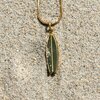 Oceaan Shortboard Ketting Goud