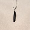 Oceaan Shortboard Ketting Zilver