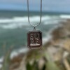 Oceaan Surfgirl Ketting Zilver - Laguna Treasures
