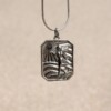 Oceaan Surfgirl Ketting Zilver - Laguna Treasures