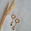 Oorbellen met natuursteen Amazoniet