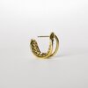 Oorstekers - DANCE BATTLE - verguld zilver