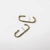 Oorstekers - EARHUGGER - verguld zilver
