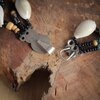 Erfgoed & Traditie, otter totem ketting met beadwork geïnspireerd door Native American cultuur