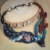 Erfgoed & Traditie, otter totem ketting met beadwork geïnspireerd door Native American cultuur