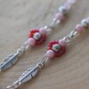 Roze dromenvanger ketting