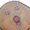 Roze dromenvanger ketting