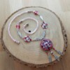 Roze dromenvanger ketting