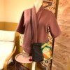 Schoudertas met vintage Japanse stof
