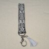 Sleutelhanger met katten print – Met praktische musketonhaak