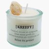 Sterrenbeeld kaars met edelsteen - Kreeft 5cm
