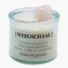 Sterrenbeeld kaars met edelsteen - Weegschaal 5cm