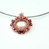 Swarovski hanger aan spang