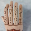 Tattoo hand Harley Davidson