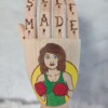 Tattoo hand boks dame