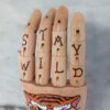 Tattoo hand tijger